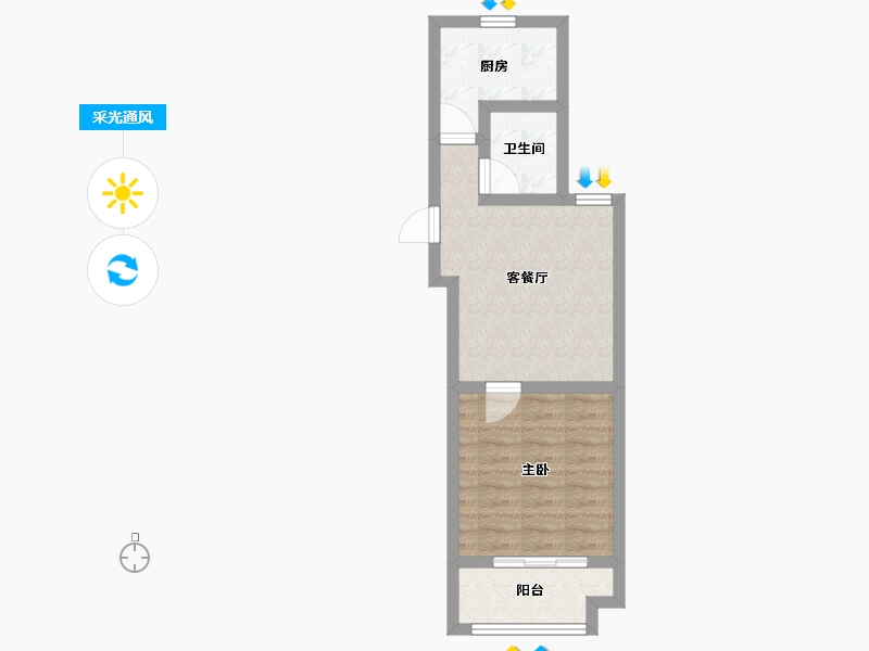 山东省-威海市-南海翡翠城-41.10-户型库-采光通风