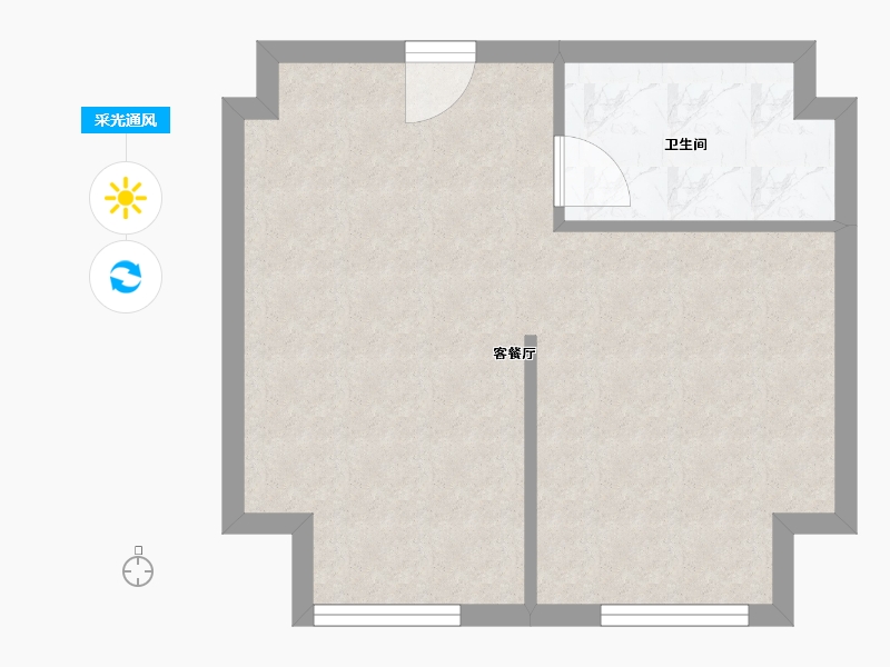 河南省-洛阳市-洛阳建业鸾州府-39.99-户型库-采光通风