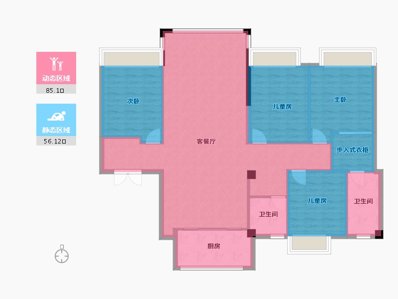 福建省-三明市-悦府-130.00-户型库-动静分区