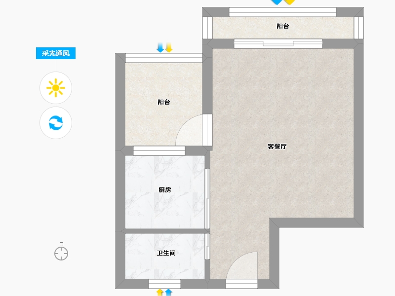 山东省-威海市-南海翡翠城-31.20-户型库-采光通风