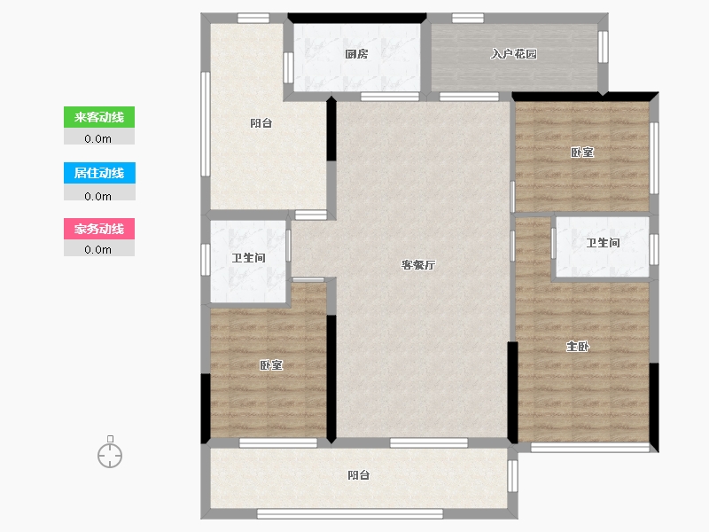 广东省-云浮市-筠城·翰林春天-112.00-户型库-动静线