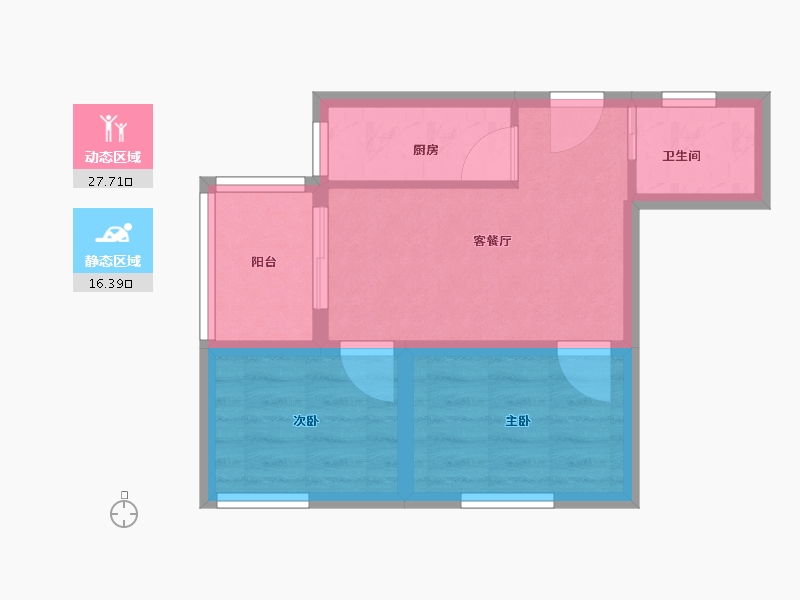 山东省-威海市-南海翡翠城-38.40-户型库-动静分区