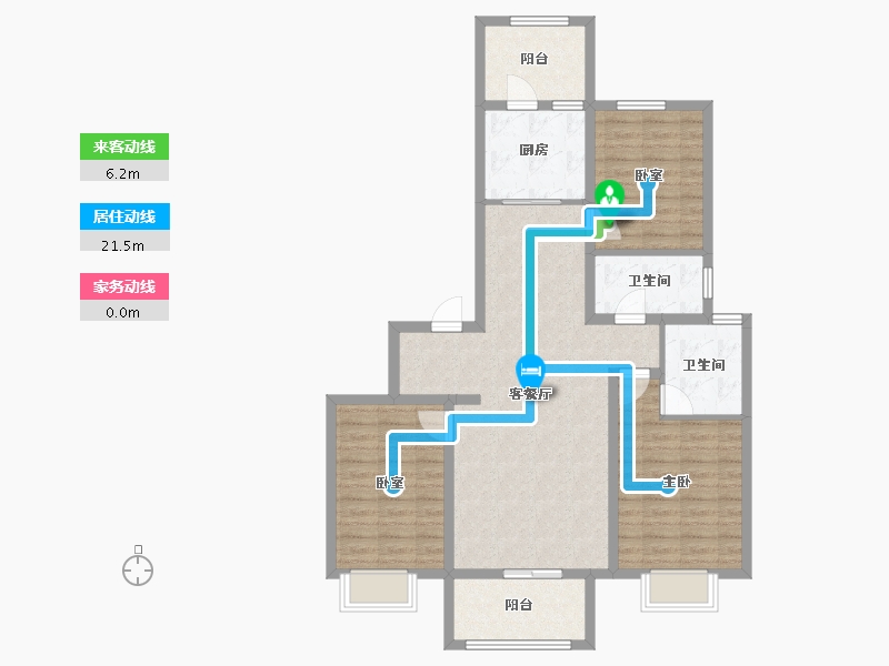 山西省-太原市-山投·青运城-97.23-户型库-动静线