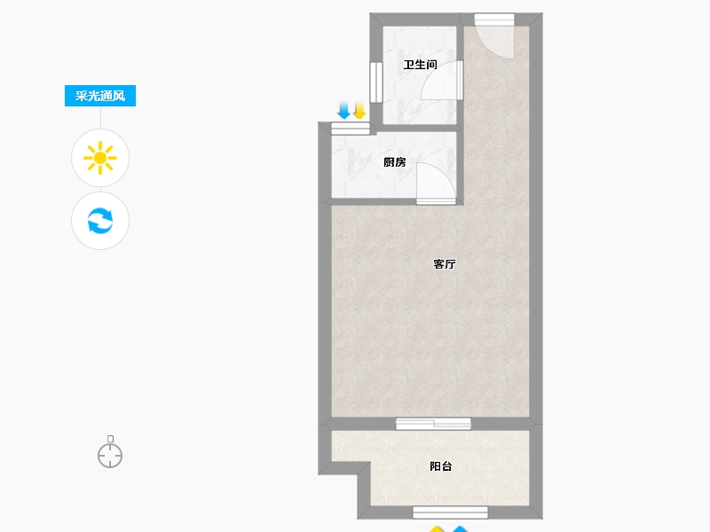 浙江省-湖州市-新黄浦四象府-32.00-户型库-采光通风