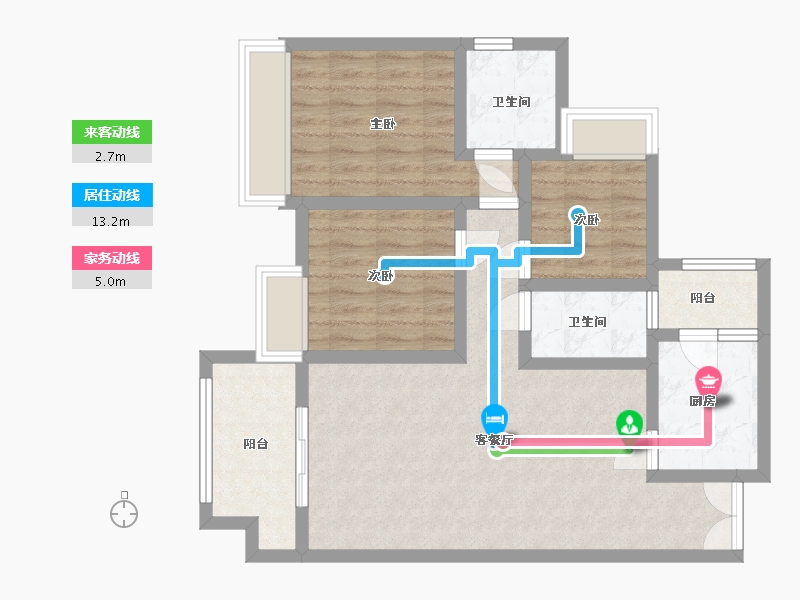 四川省-德阳市-江岸铭座-82.87-户型库-动静线