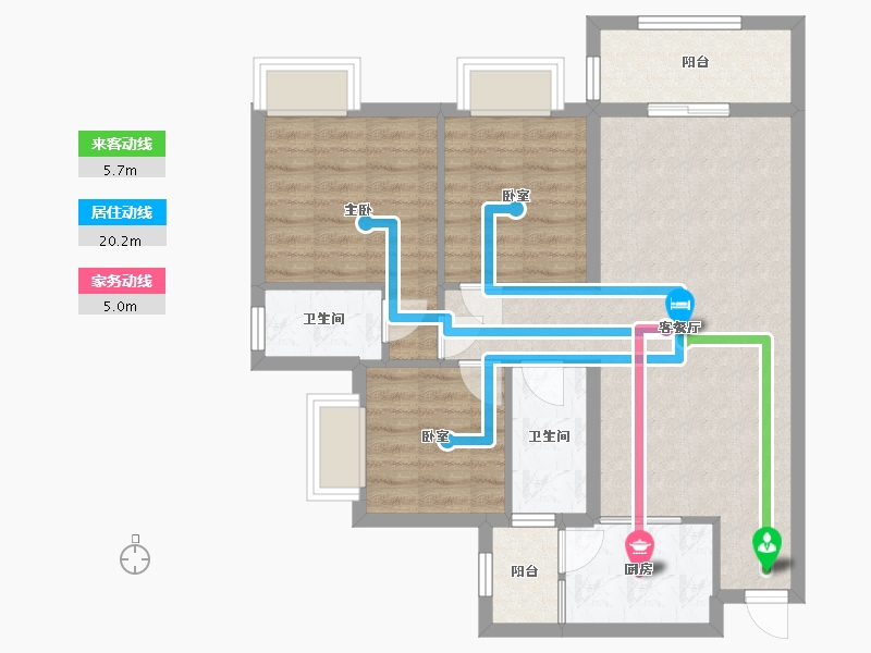 广东省-肇庆市-中源誉峰-79.16-户型库-动静线