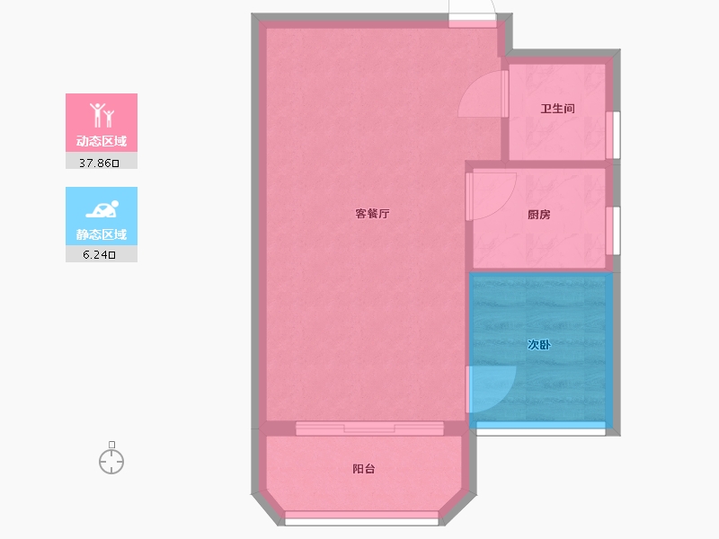 福建省-厦门市-新景舜弘天籁-98.00-户型库-动静分区