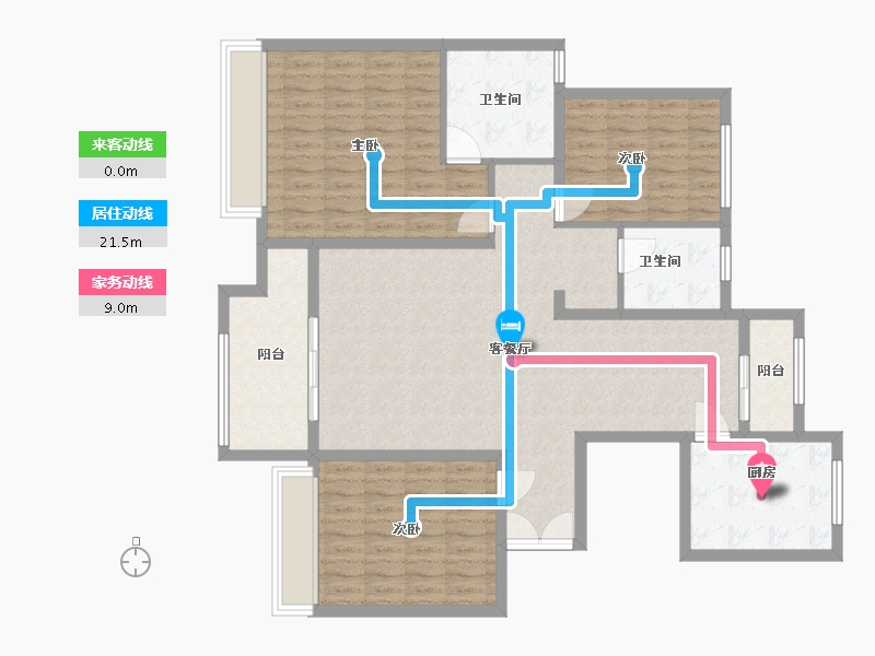 河南省-洛阳市-建业-125.00-户型库-动静线