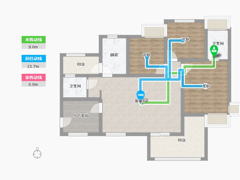 四川省-成都市-源上湾国际社区3期-D区-81.60-户型库-动静线