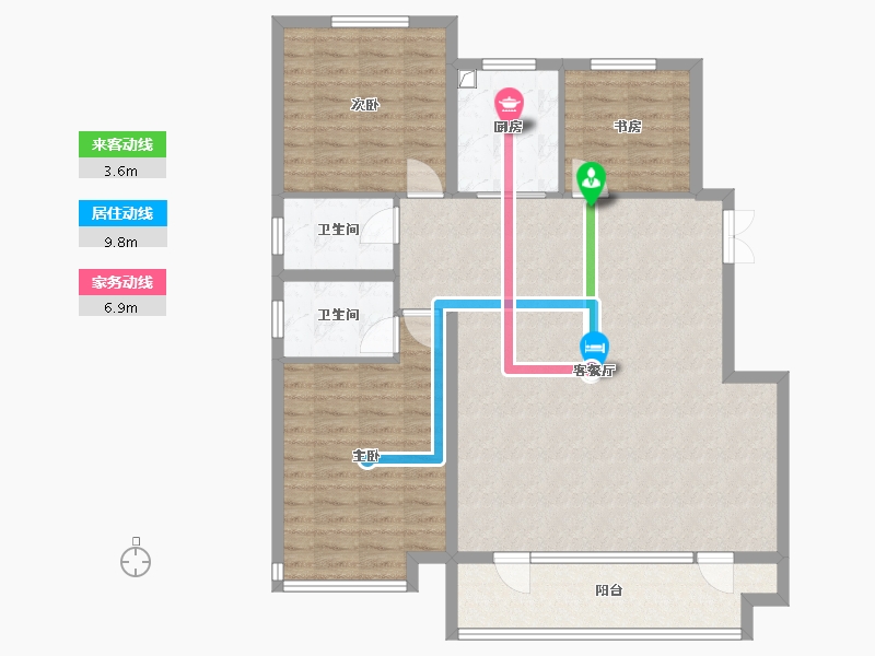 山东省-济宁市-尚龙峯越-112.00-户型库-动静线