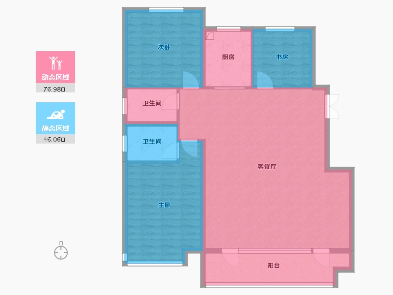 山东省-济宁市-尚龙峯越-112.00-户型库-动静分区