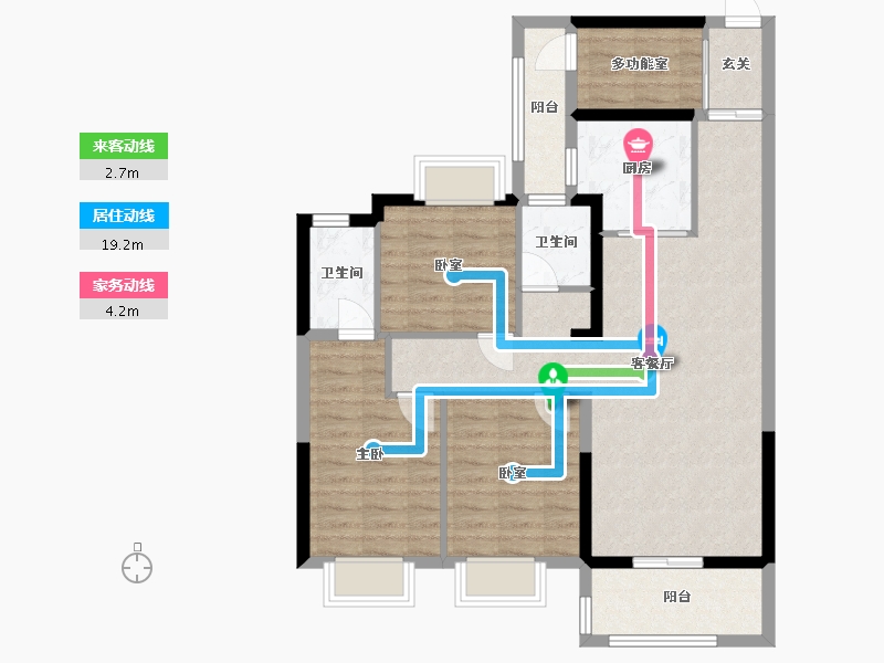 广西壮族自治区-钦州市-港泰城-92.80-户型库-动静线