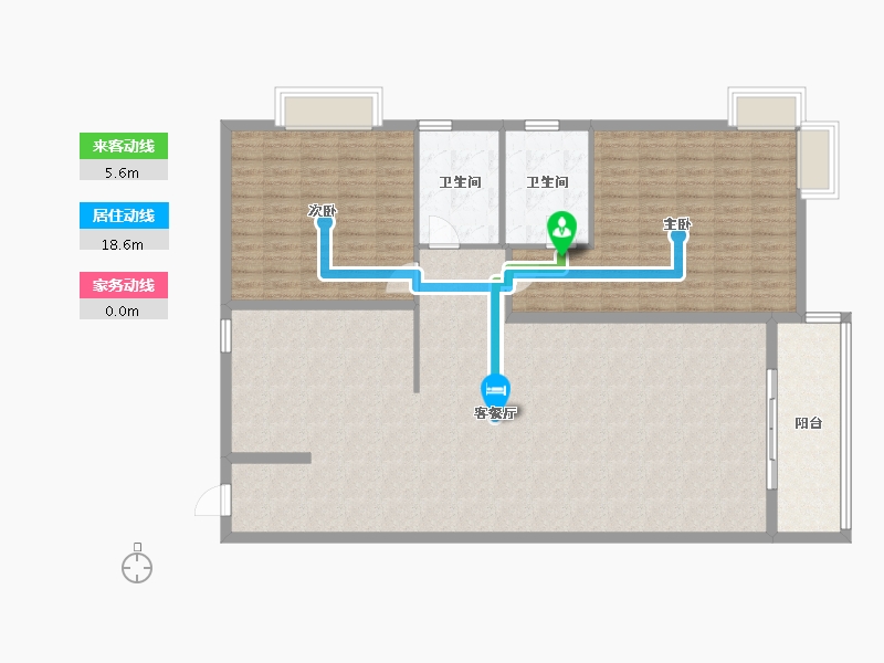 湖北省-武汉市-建发小区-148.80-户型库-动静线