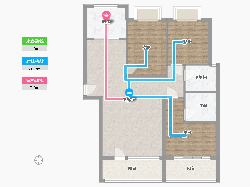 河北省-保定市-北京世代-114.85-户型库-动静线