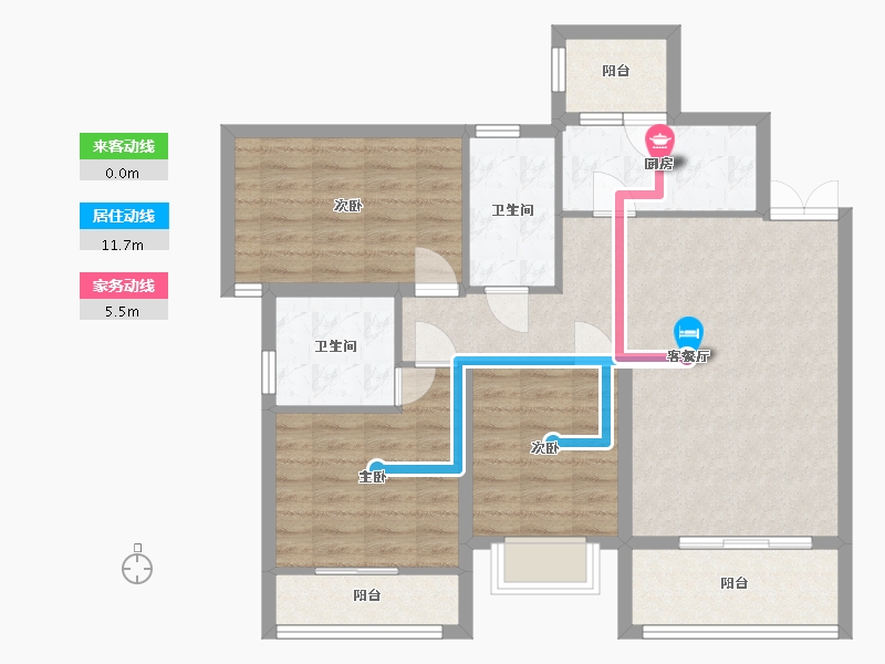 四川省-资阳市-优品道资溪学府-88.00-户型库-动静线