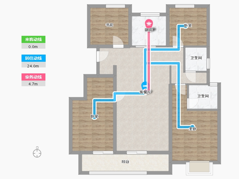 北京-北京市-云溪-114.00-户型库-动静线