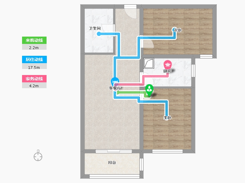 河北省-保定市-和美鑫苑-65.07-户型库-动静线