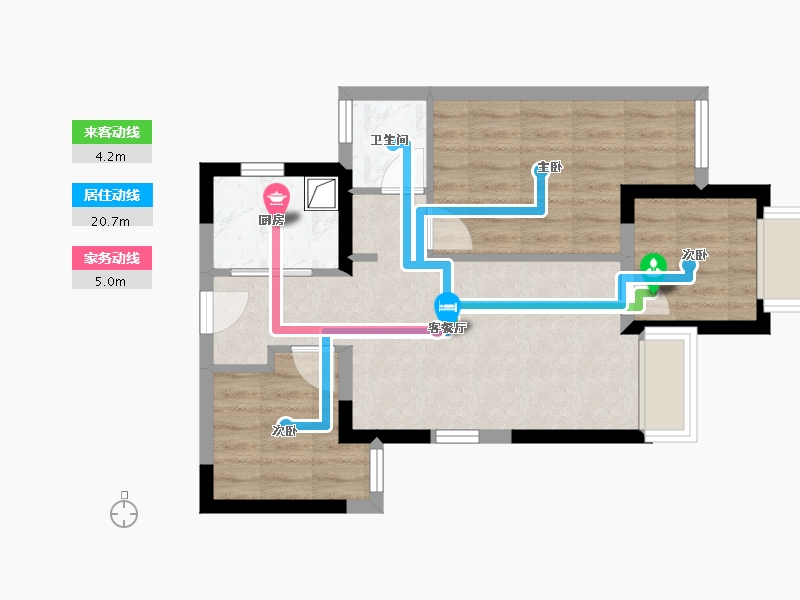 福建省-厦门市-林前综合体-52.16-户型库-动静线