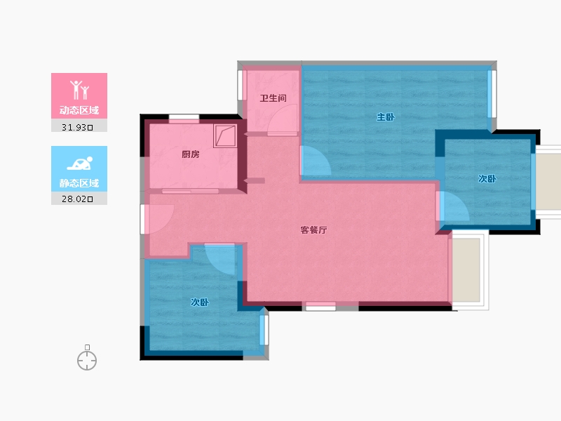 福建省-厦门市-林前综合体-52.16-户型库-动静分区