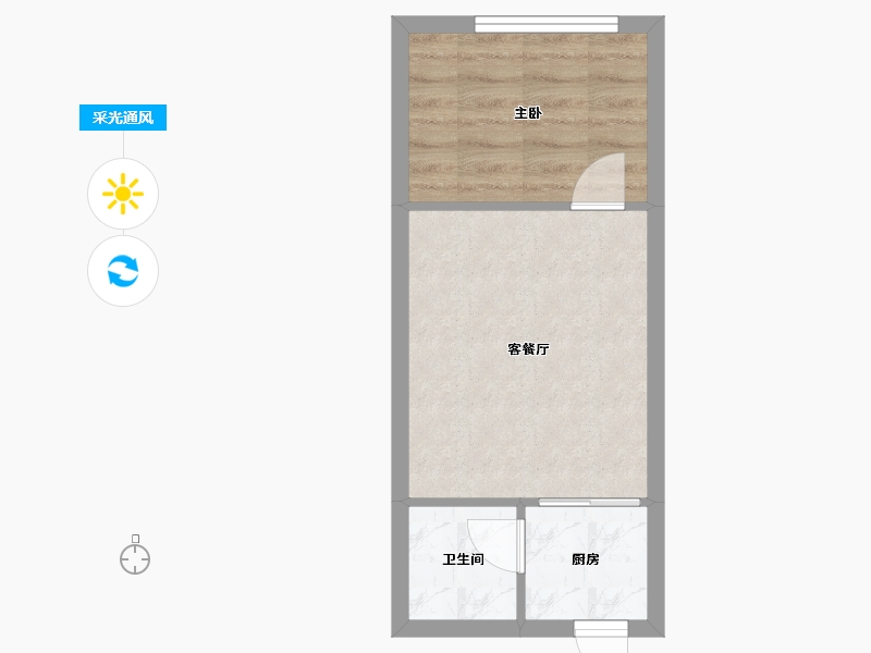 河北省-邯郸市-国瑞瑞城-39.02-户型库-采光通风