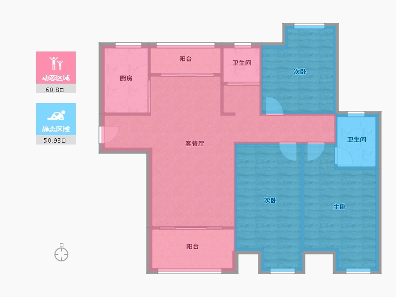 江西省-赣州市-商都嘉园-102.02-户型库-动静分区