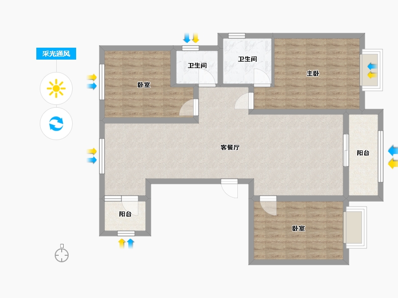 河南省-周口市-盛世豪门-100.00-户型库-采光通风