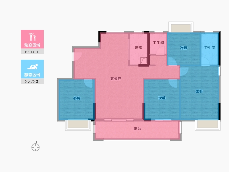 福建省-三明市-博学院-114.55-户型库-动静分区