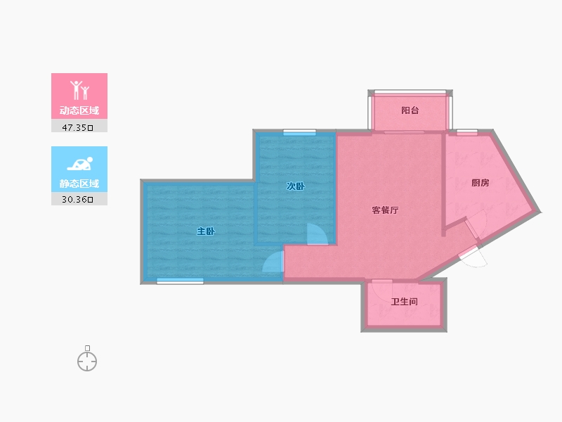 河北省-石家庄市-华药一区-70.77-户型库-动静分区