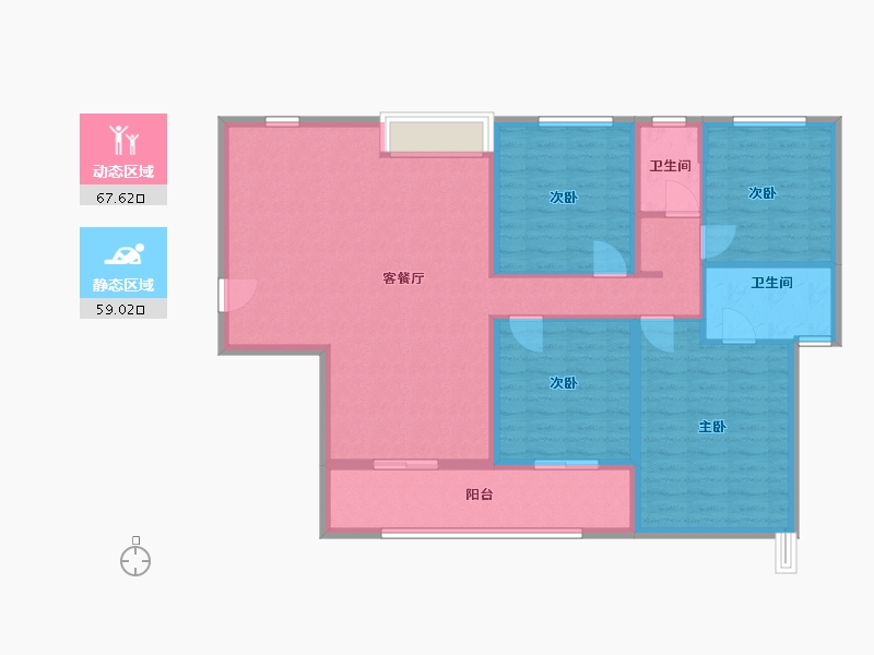 福建省-泉州市-龙湖-114.40-户型库-动静分区