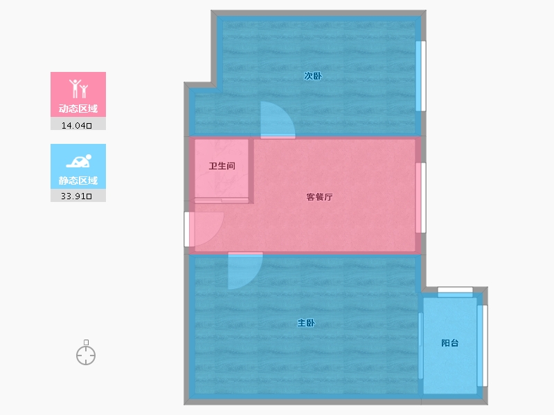 北京-北京市-化工大院社区-42.30-户型库-动静分区