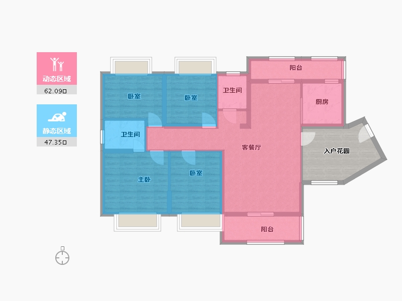 湖南省-株洲市-海源又一城-103.20-户型库-动静分区