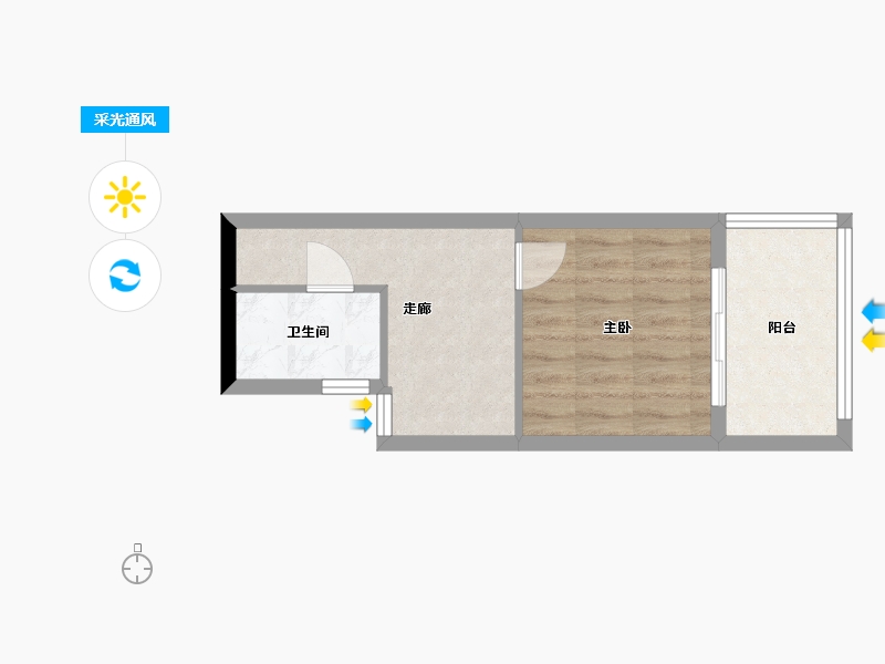 贵州省-贵阳市-天麓一号-123.00-户型库-采光通风