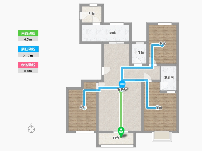 河北省-邢台市-凤城雅筑-114.40-户型库-动静线