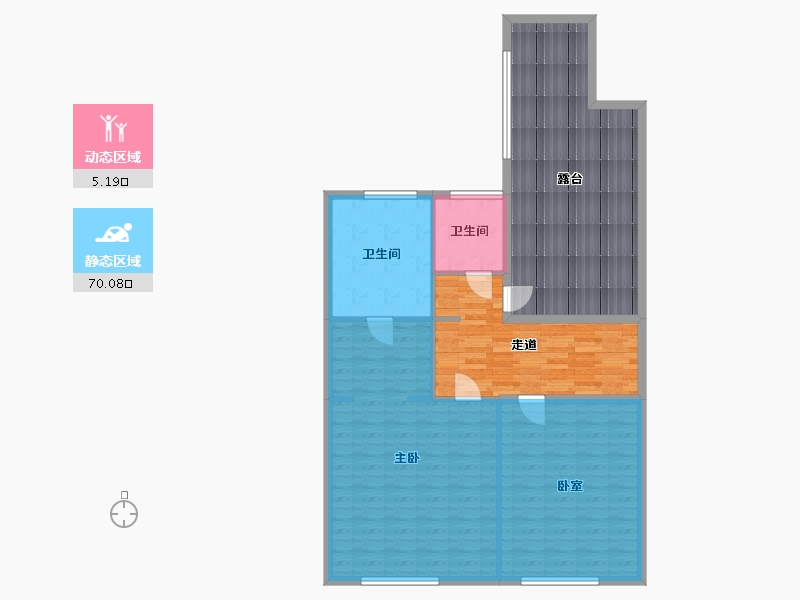 浙江省-丽水市-锦侨欧悦城-115.20-户型库-动静分区