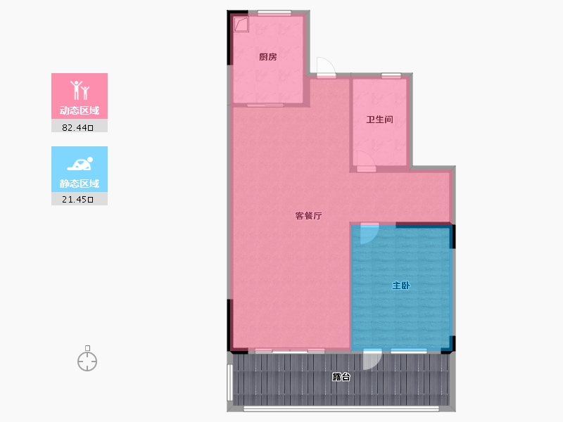 浙江省-丽水市-锦侨欧悦城-115.20-户型库-动静分区