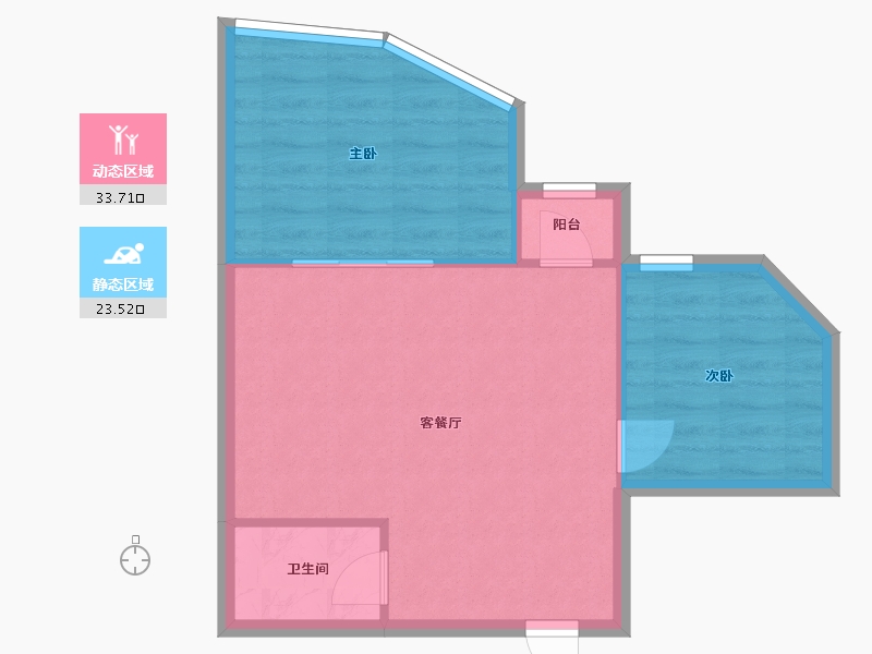 四川省-成都市-大地城市脉搏-65.60-户型库-动静分区