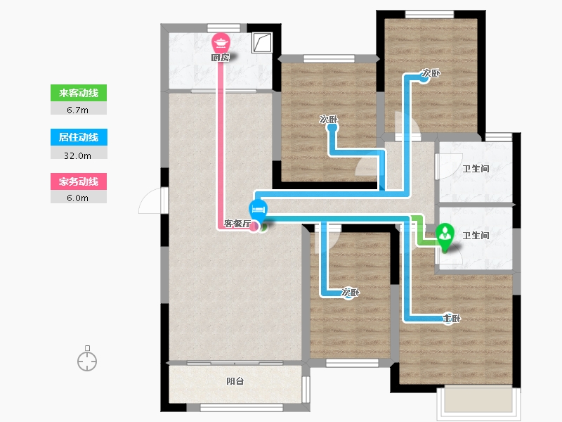 河北省-保定市-中国府-115.00-户型库-动静线