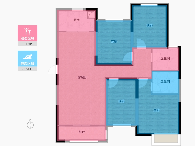 河北省-保定市-中国府-115.00-户型库-动静分区