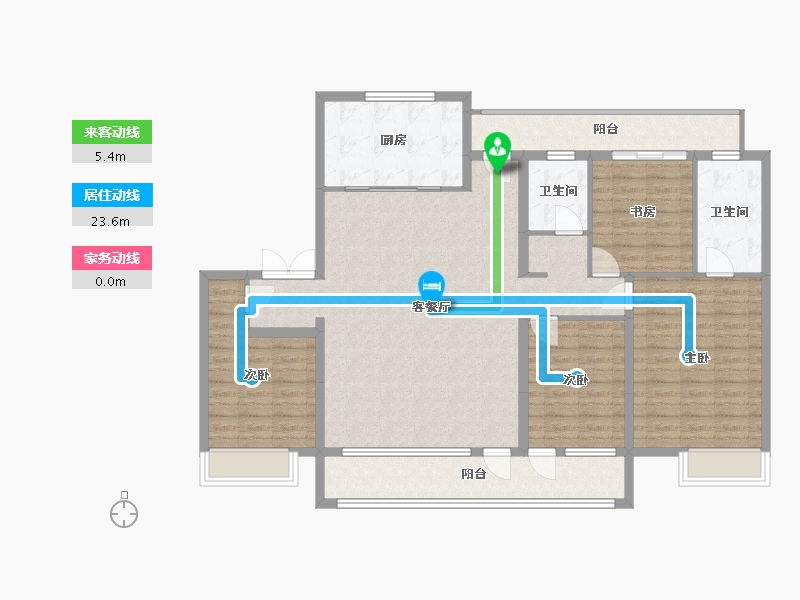 山东省-济宁市-博观江悦-142.00-户型库-动静线