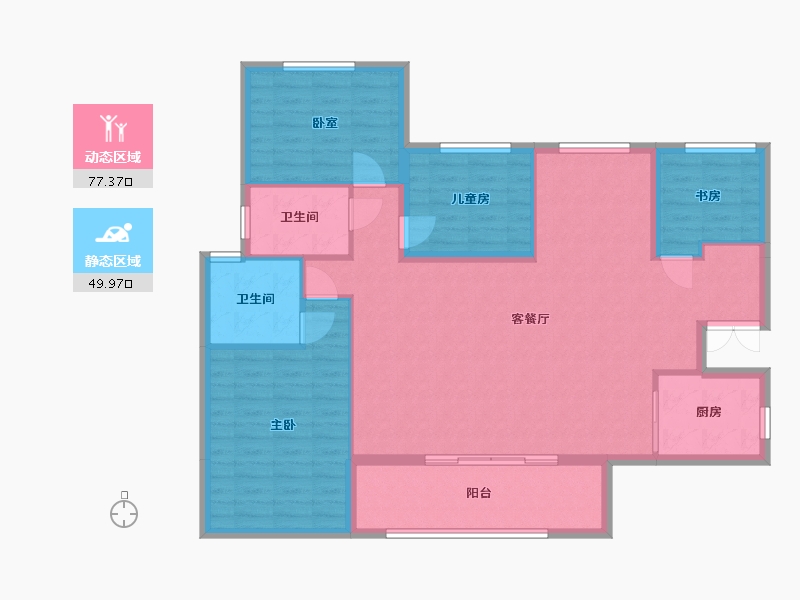 江西省-上饶市-华熙-120.00-户型库-动静分区