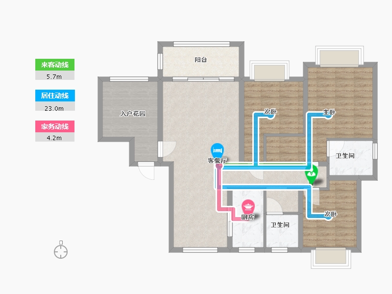 江西省-上饶市-长运文博府-102.40-户型库-动静线