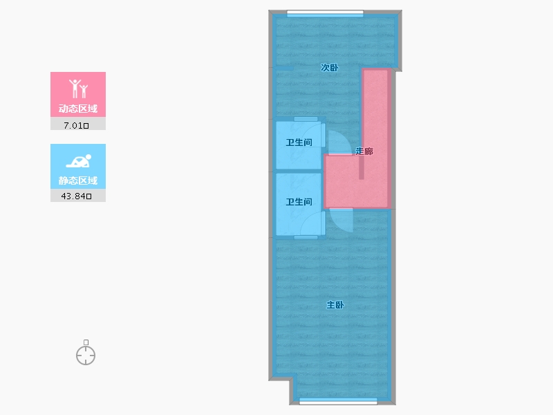 山东省-青岛市-保利时代-47.65-户型库-动静分区