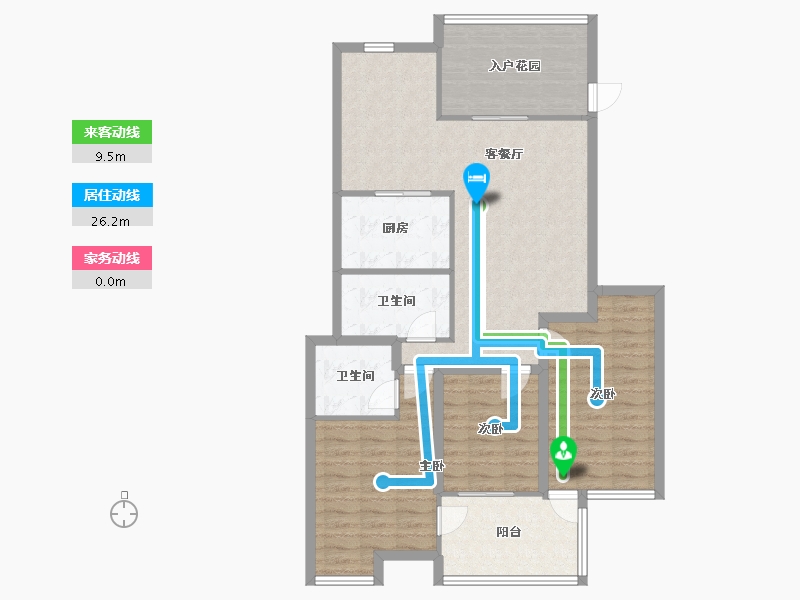 福建省-福州市-融信第一城-102.77-户型库-动静线