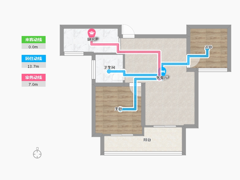 江苏省-常州市-弘阳上城-55.03-户型库-动静线