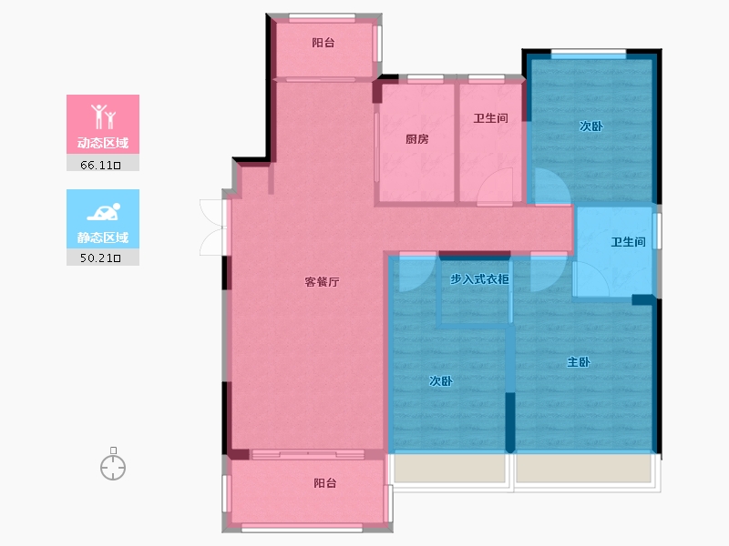 河南省-商丘市-京都九如府-105.01-户型库-动静分区