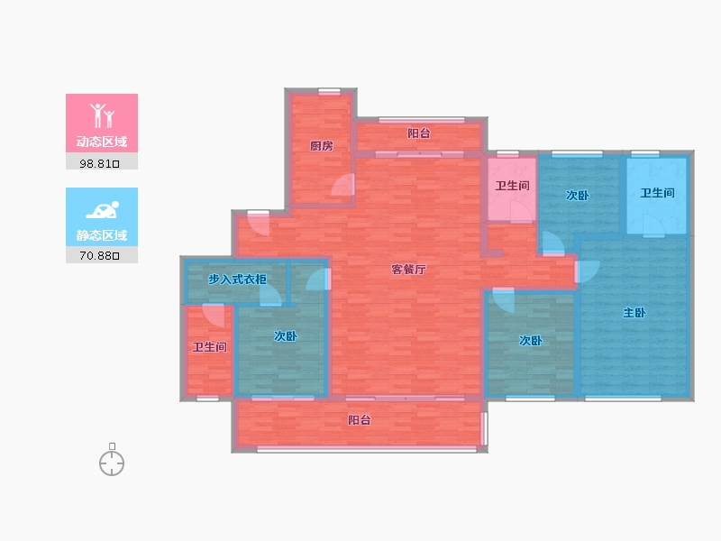 山东省-济宁市-幸福里嘉苑-148.96-户型库-动静分区