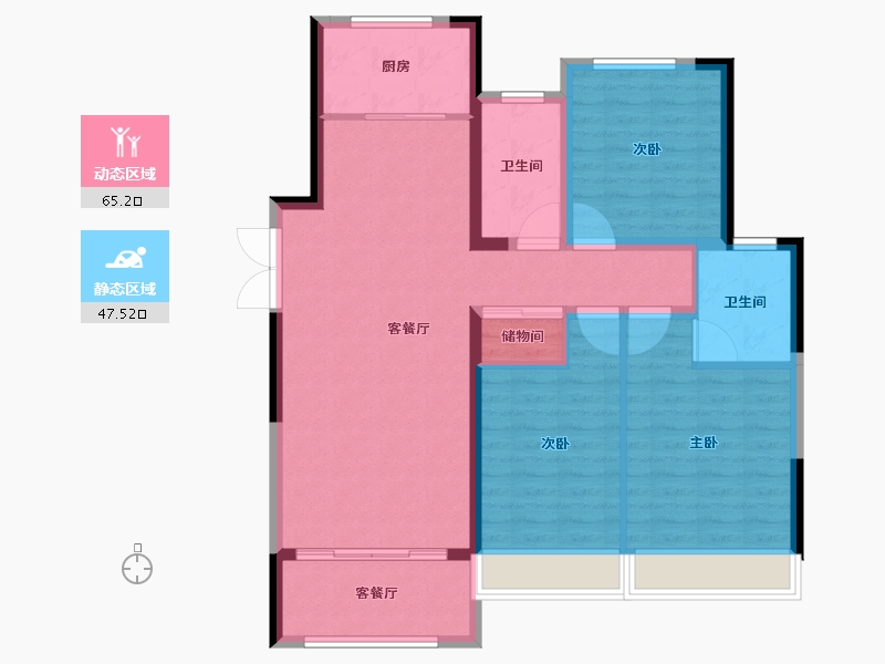 河南省-商丘市-京都九如府-102.00-户型库-动静分区