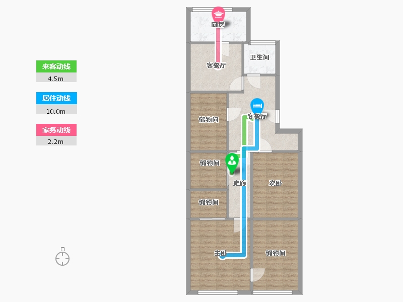 山东省-济南市-南全福老东区-86.05-户型库-动静线