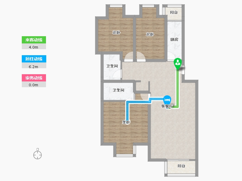 北京-北京市-北京人家-92.56-户型库-动静线