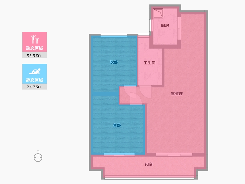 河南省-洛阳市-和昌云庭-70.00-户型库-动静分区